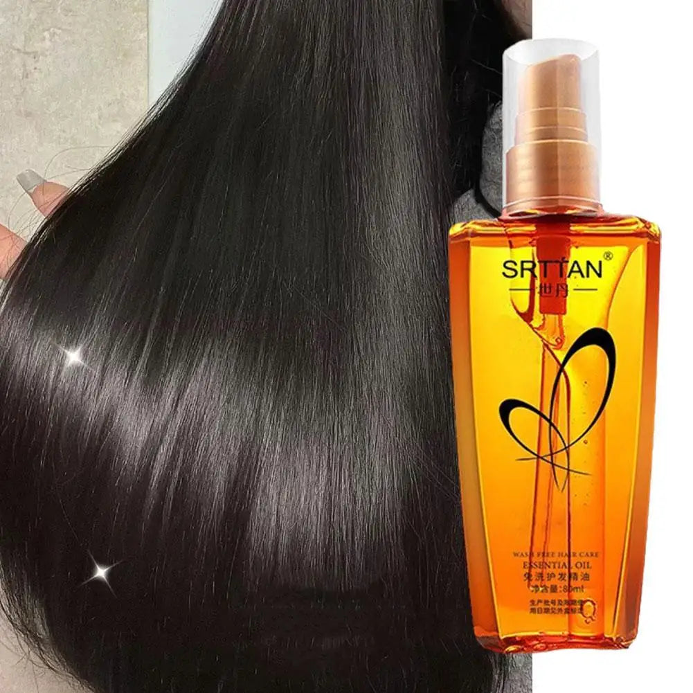 Argan Oil Hair Serum Lightweight Mist — Amber | KIMLUD