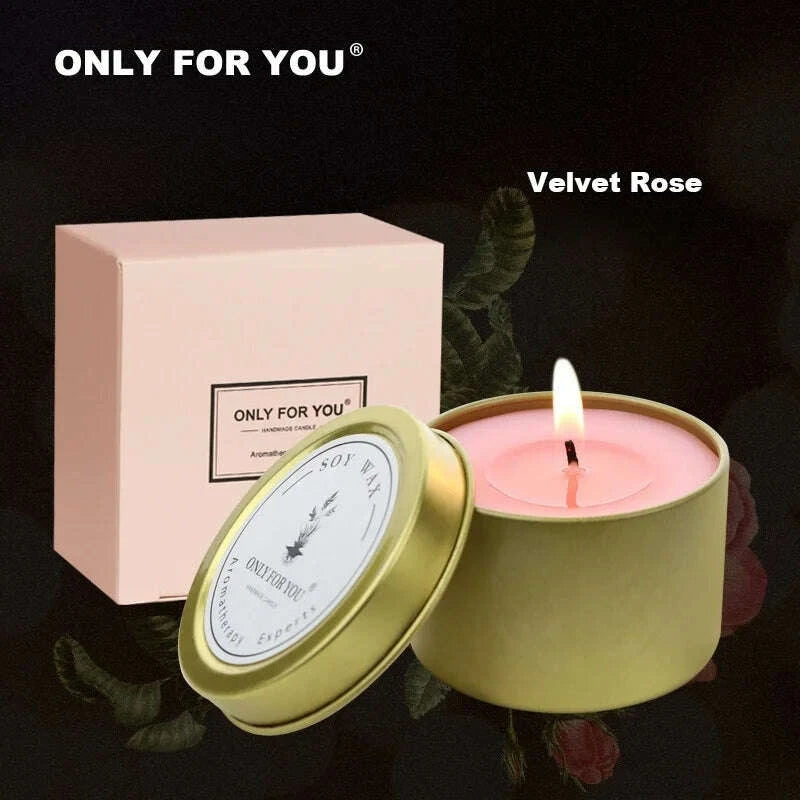 KIMLUD, Romantic Transparent Scented Fragrance Candle Light Gift Scented Aromatic Candles Guest Gift Candles Wedding Candles Candle Jar, KIMLUD Womens Clothes