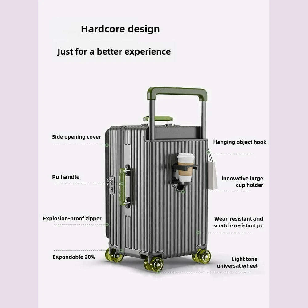 luggage-set-suitcase-carry-on-luggage-with-wheels-trolley-bag-carry-on-luggage-business-trunk-draw-bar-box-boarding-casekimlud-womens-fashion-34614379