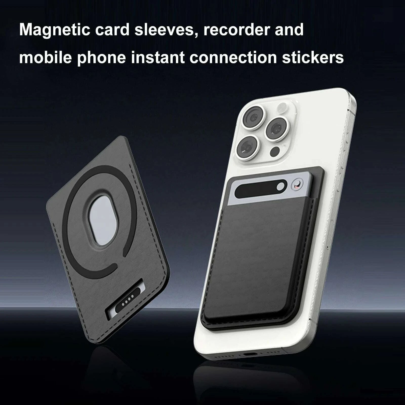 KIMLUD, 64G AI Voice Recorder Portable AI Notetaking Device with Case Transcribe & Summarize Audio Recorder Language Translation Device, KIMLUD Womens Clothes
