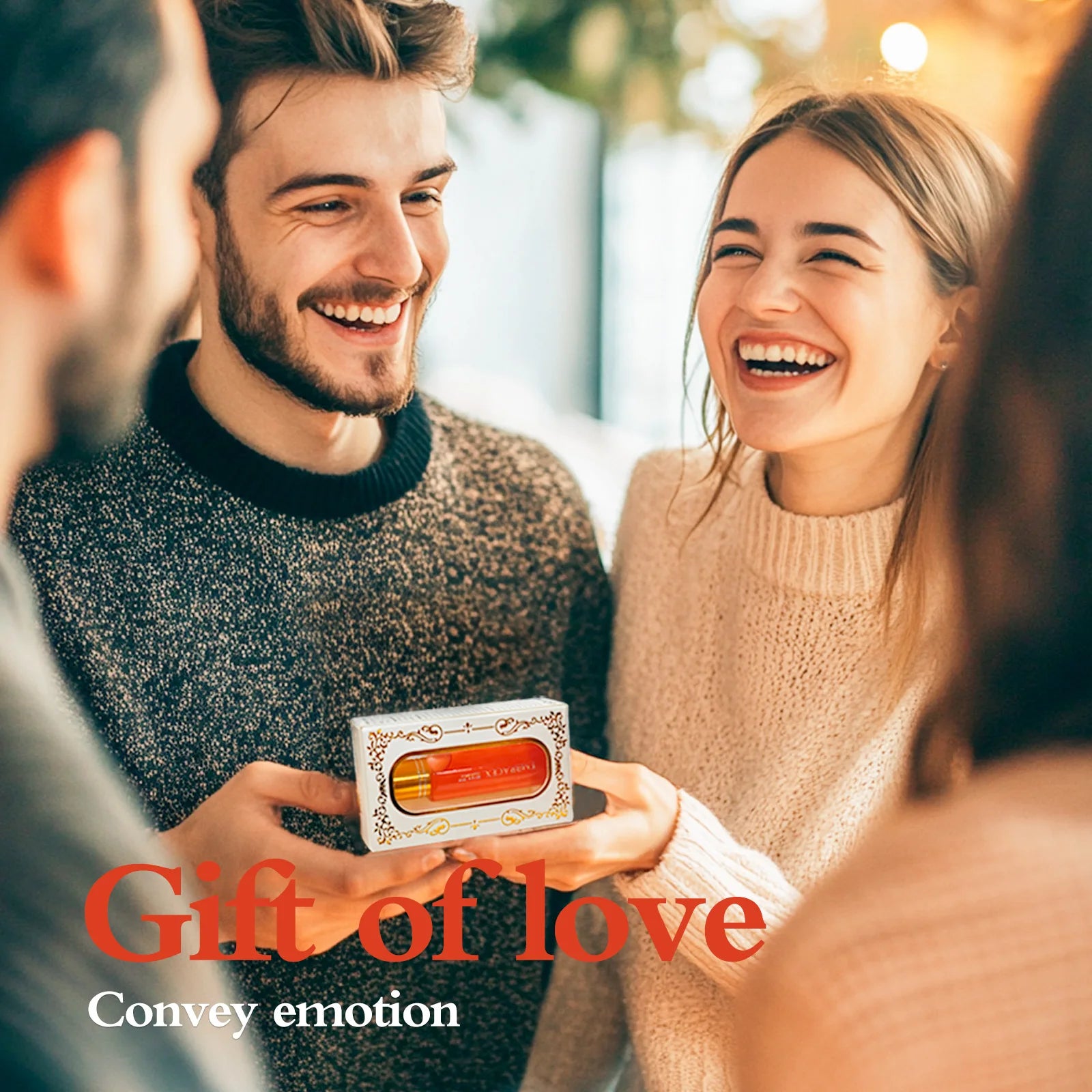 Glass Roller Pheromone Perfume For Face — Clear | KIMLUD