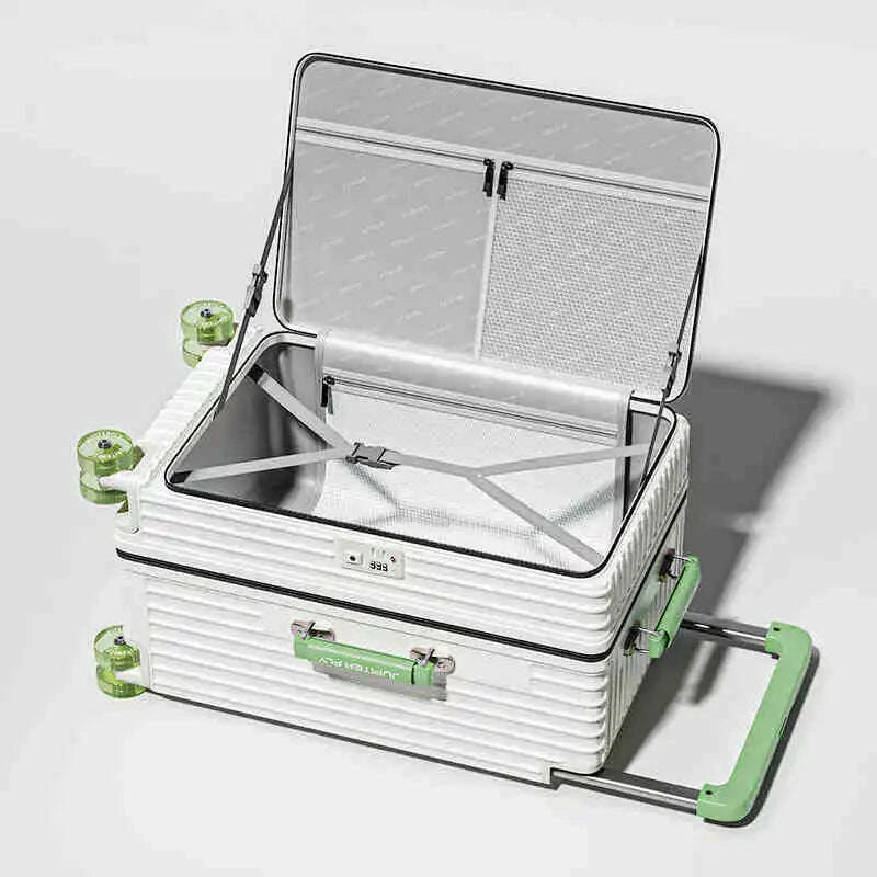 side-opening-luggage-compartment-with-expandable-28-inch-wide-luggage-compartment-20-inch-boarding-case-24-inch-luggagekimlud-womens-fashion-34613103