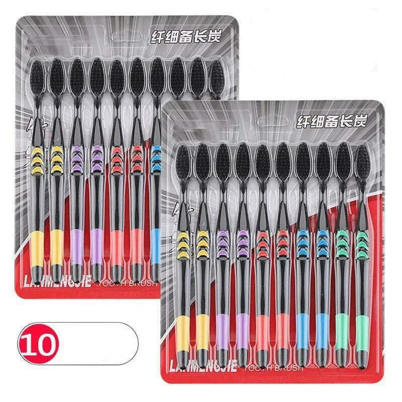 10-pieces-packed-soft-bristle-bamboo-charcoal-black-hair-ultra-fine-beauty-toothbrush-couple-suit-oral-cleaning-tools-kimlud-kimlud-33921880