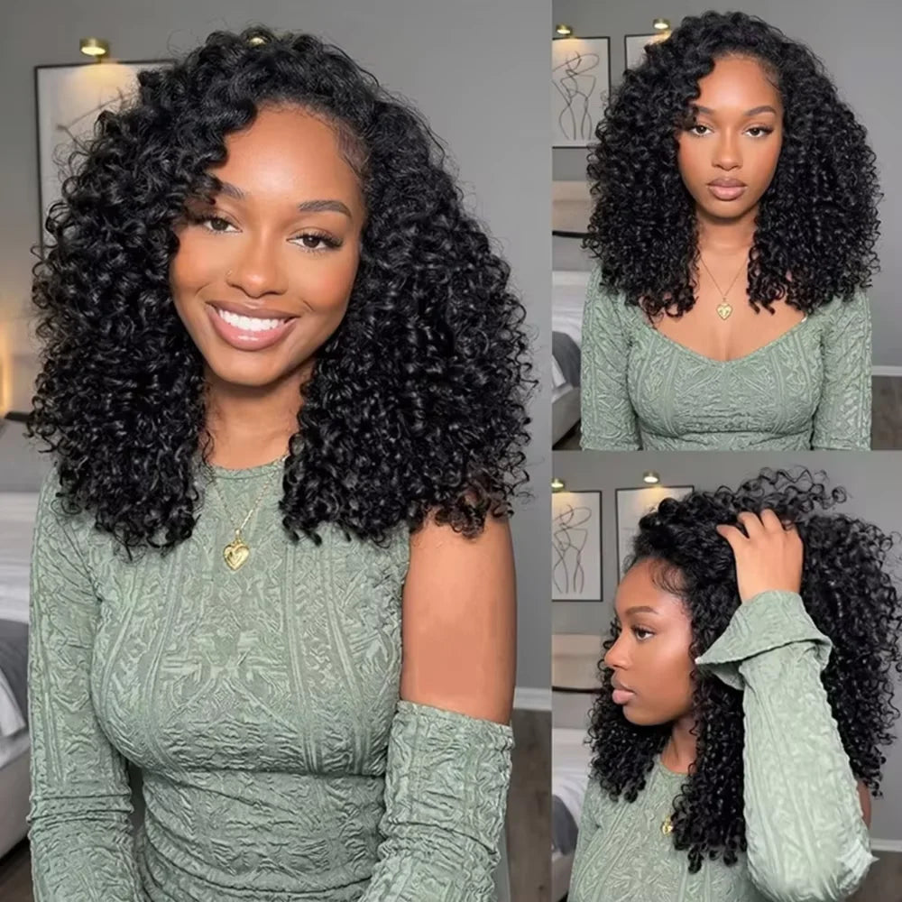 Wig – Remy Human Hair – Long Wave – Transparent | KIMLUD