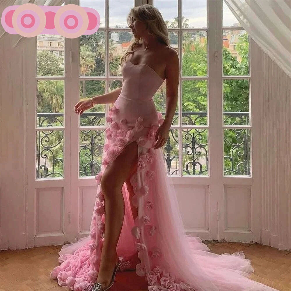 rfyr-pink-mermaid-charming-prom-dress-3d-flower-formal-gown-sleevesless-evening-gown-with-side-slit-vestidos-de-noche-customized-kimlud-kimlud-33912564