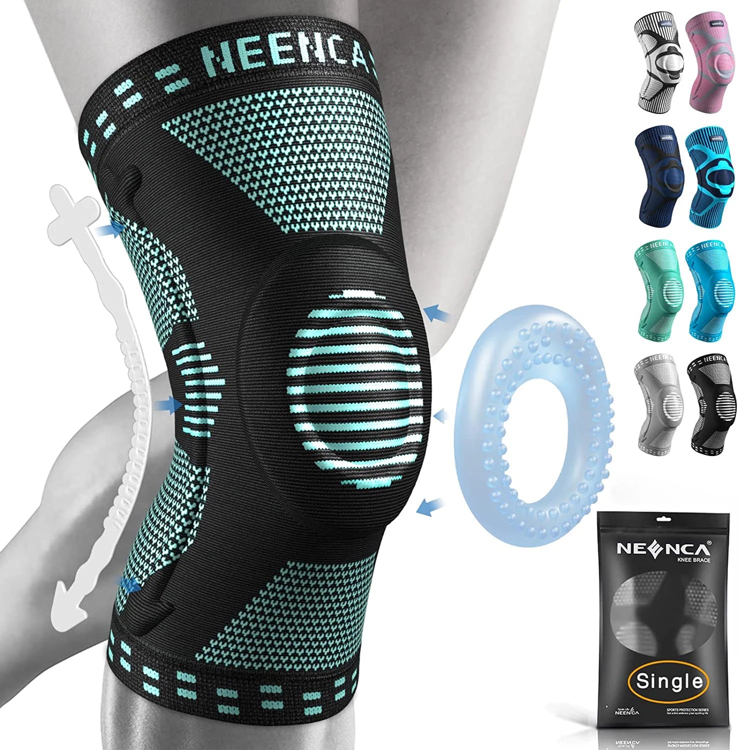 KIMLUD, NEENCA Knee BracesCompression Knee Support for Knee Pain Relief Sleeve Meniscus Tear ACL Arthritis Joint Pain Injury Recovery, KIMLUD Womens Clothes