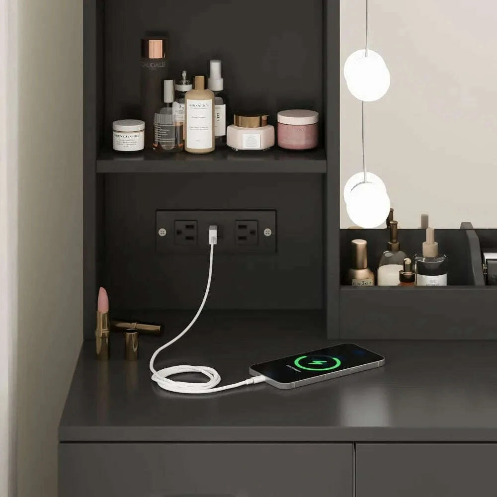 dressing-table-makeup-vanity-desk-with-lighted-mirror-power-strip-black-vanity-table-set-with-lights-and-lots-storage-kimlud-kimlud-33921544