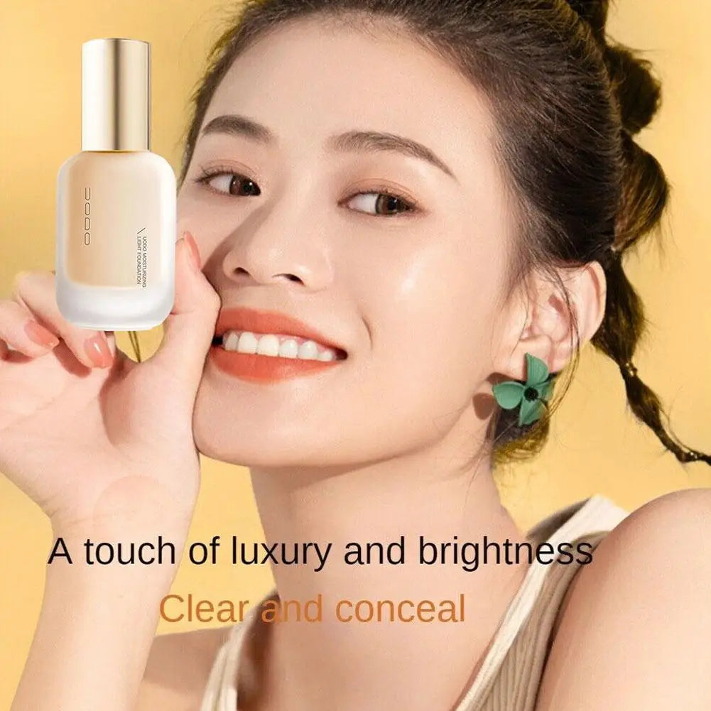 Cream-Base Foundation BB Cream Pore-Minimizing — Warm Porcelain Beige | KIMLUD