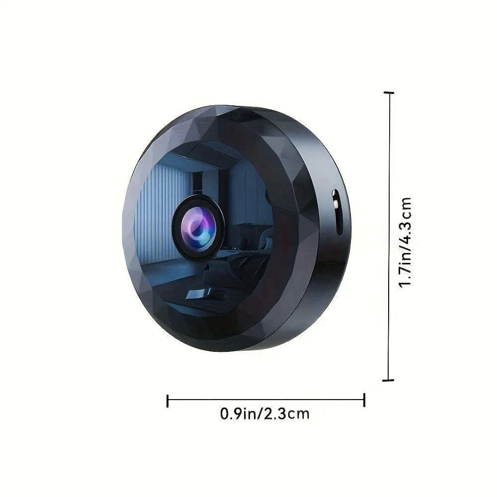 KIMLUD, Wireless Mini WiFi Security Camera with Night Vision Motion Detection Rechargeable Battery Easy to Mount & App-Controlled, KIMLUD Womens Clothes