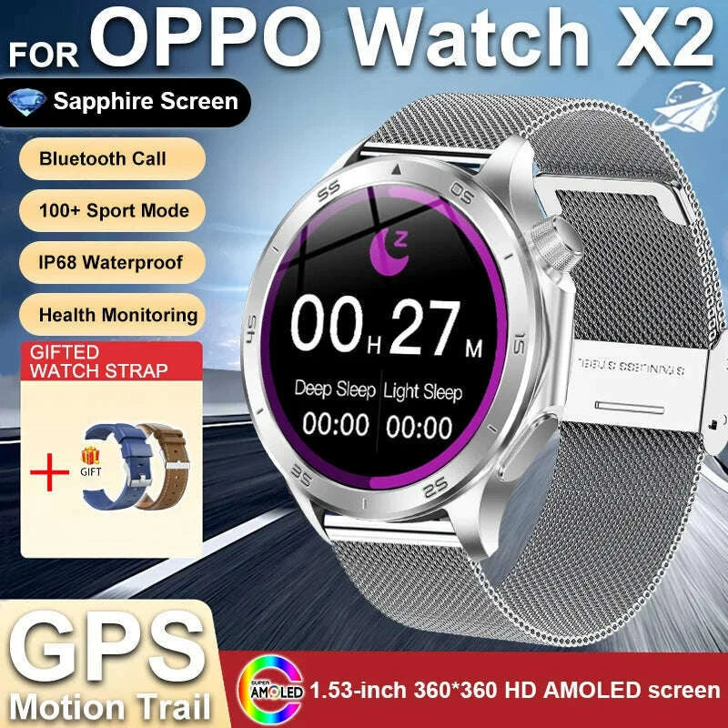 2025-new-oppo-wanch-x2-max-outdoor-sports-men-smartwatch-gps-motion-trajectory-compass-amoled-screen-ip67-waterproof-smart-watchkimlud-womens-fashion-34608916