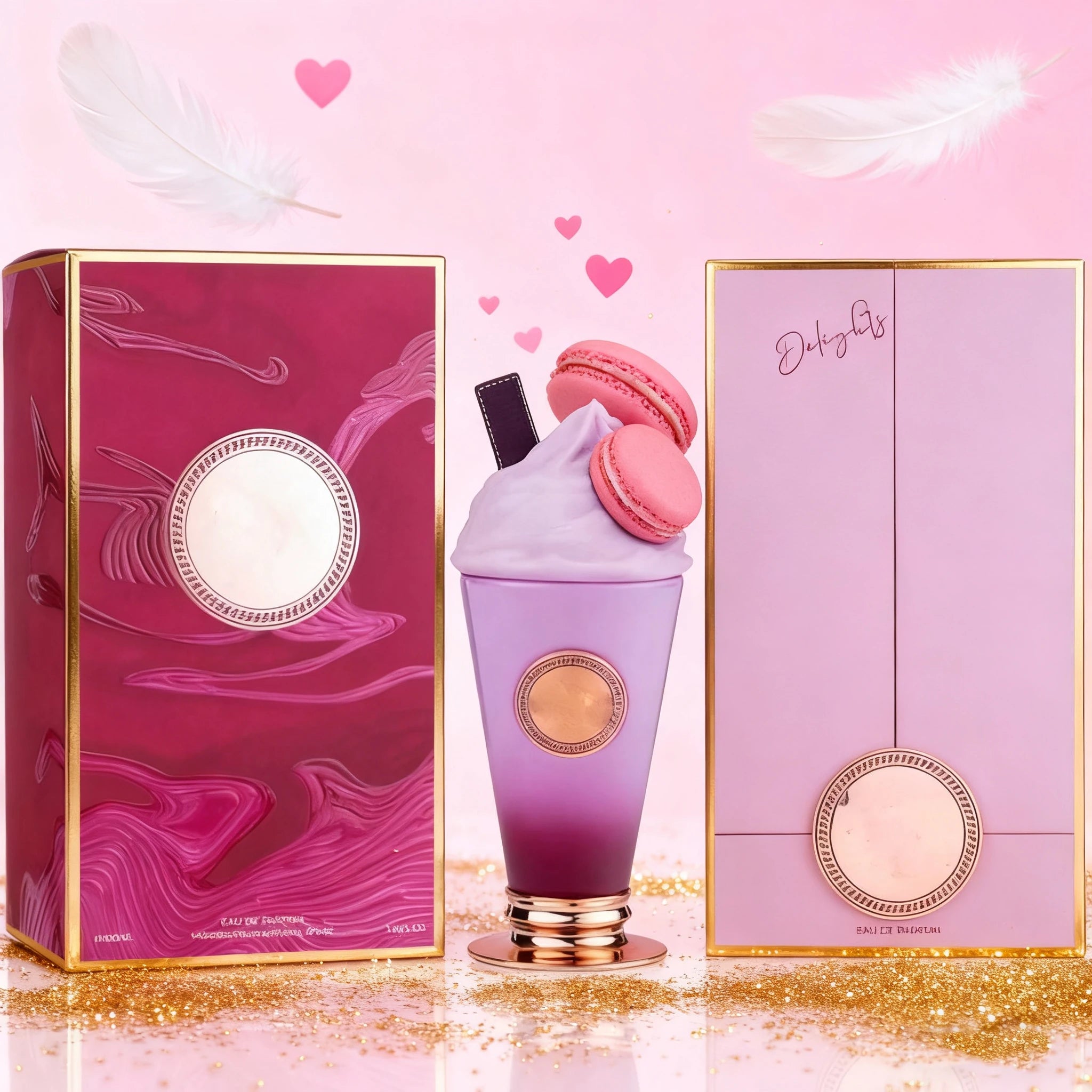 Lux Velvet Fragrance Gift Set Premium — Purple | KIMLUD