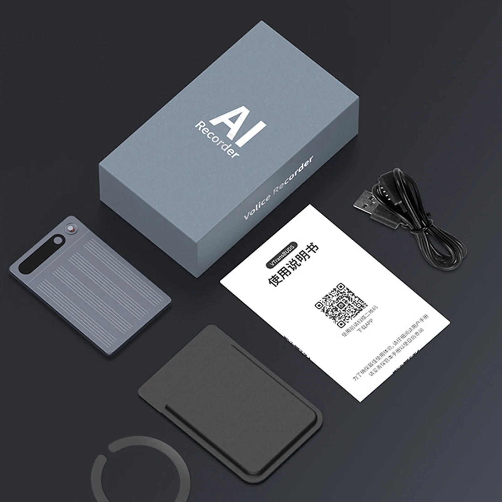 KIMLUD, New 64G AI Voice Recorder APP Control Audio Recorder Transcribe & Summarization with ChatGPT Audio Dictaphone for Meetings/Calls, KIMLUD Womens Clothes