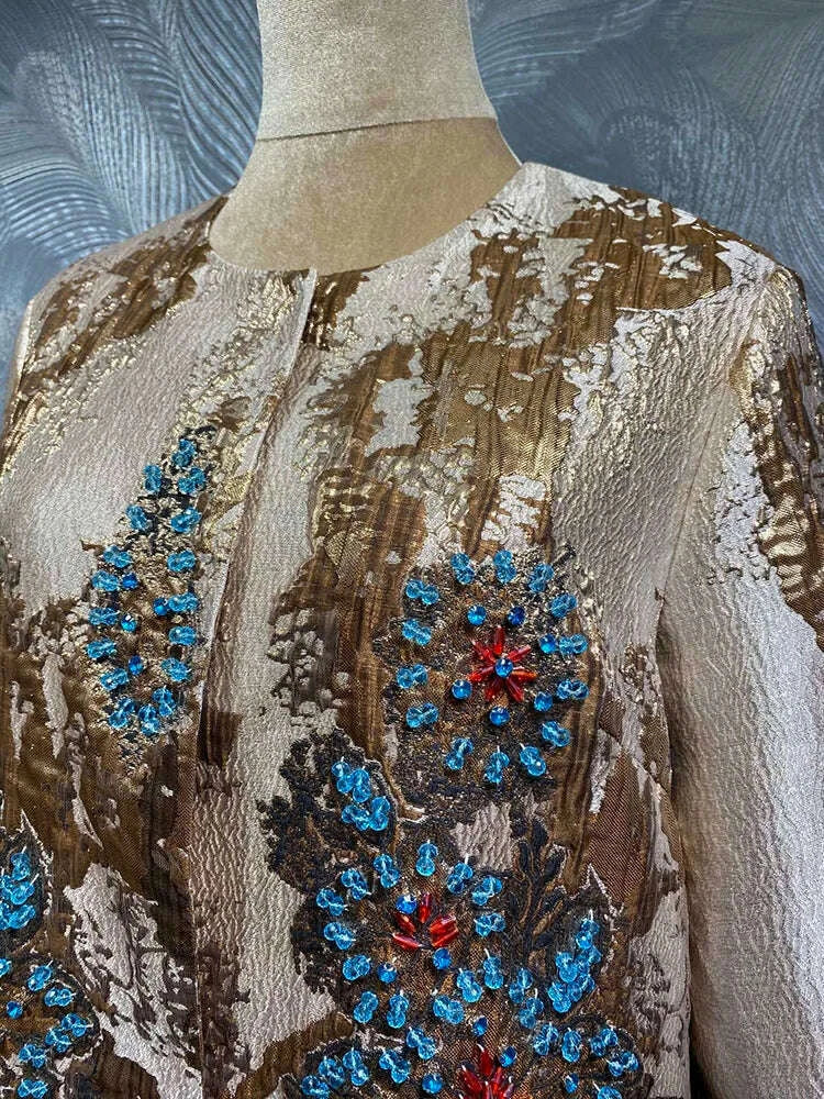 dldenghan-beading-jacquard-coat-for-women-o-neck-43-sleeved-pockets-concealed-button-street-style-outerwear-autumn-femalekimludkimlud-35561470