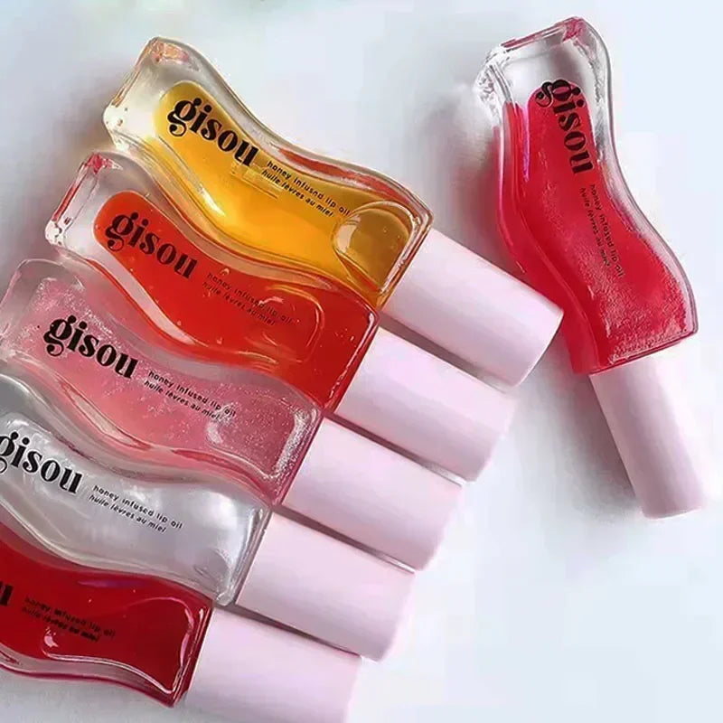 Gisou Moisturizing Watermelon Lip Balm Lip Oil Gloss Care Of The Lips Benetitnt For Lips Plumping Exfoliating Plumping Gloss Oil