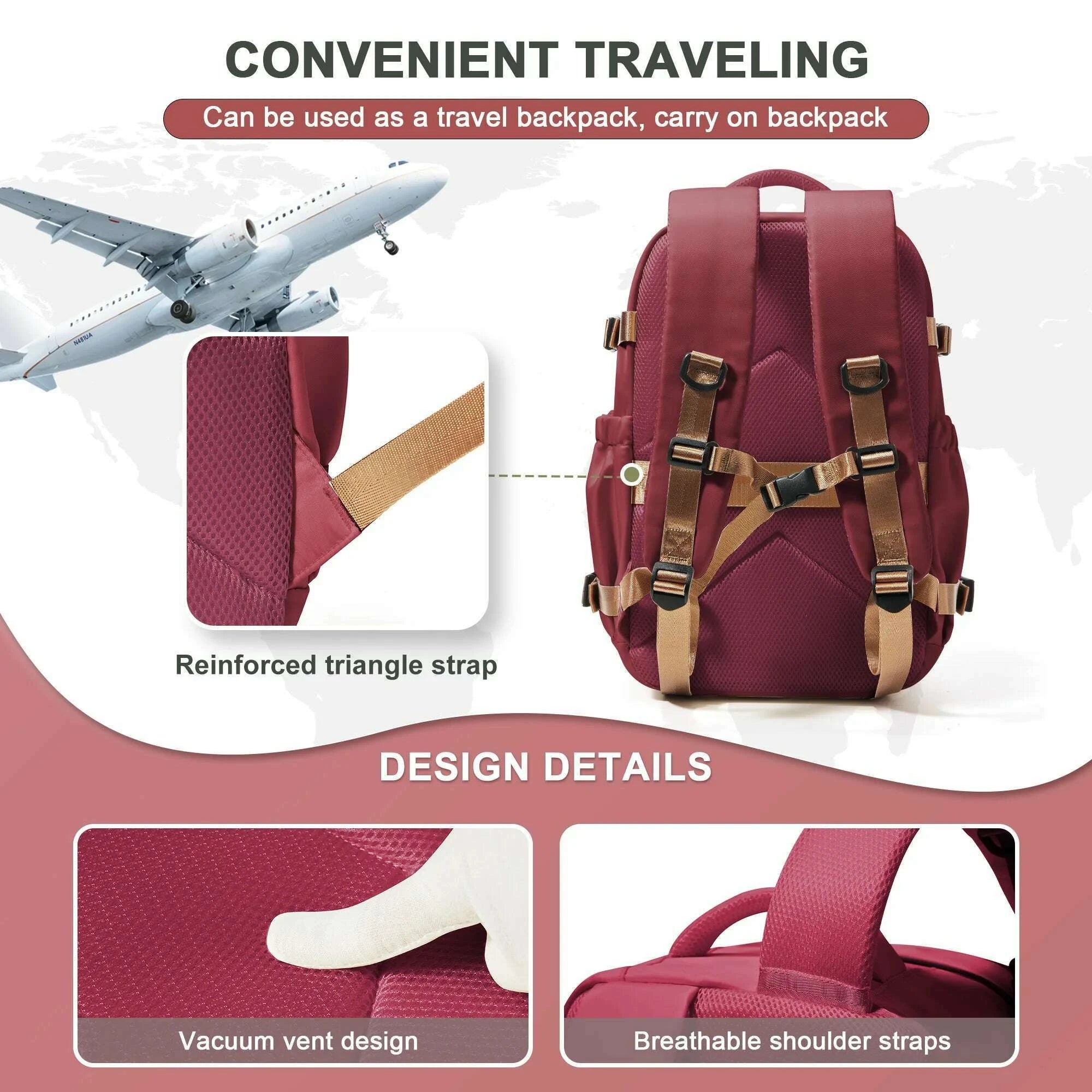 travel-backpack-cabin-bag-40x30x20-wizzair-carry-ons-aeroplane-men-women-156-inch-laptop-backpack-waterproof-casual-bussinesskimlud-womens-fashion-34614044