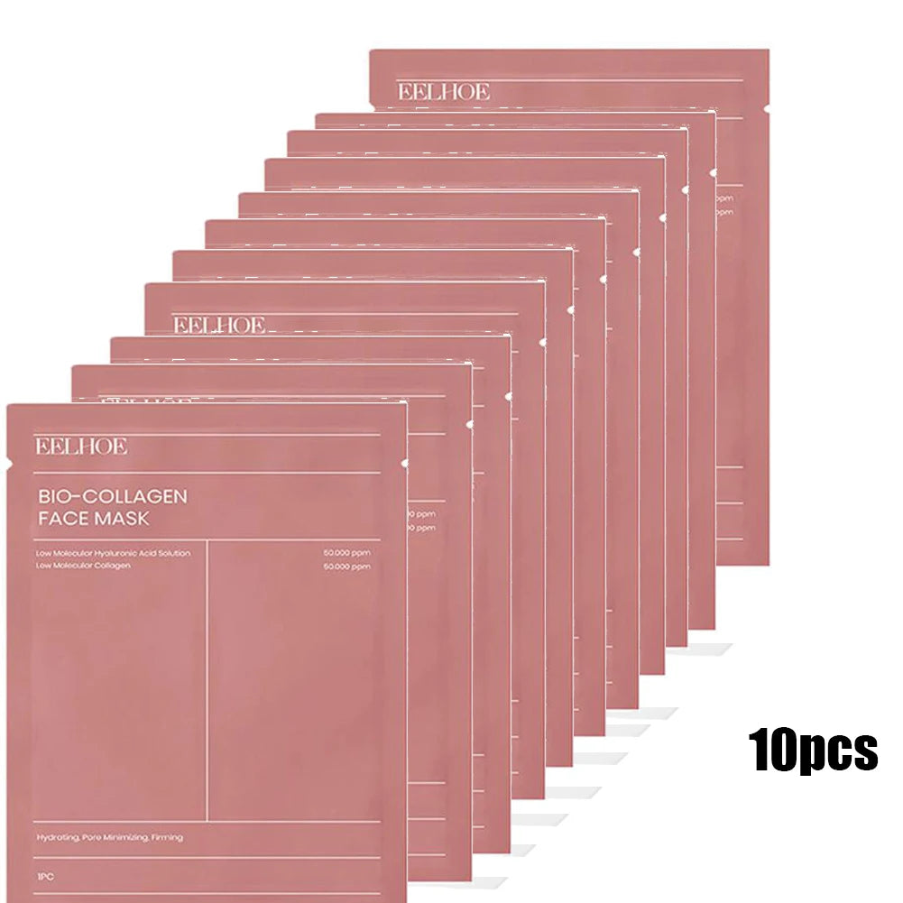 Bio Collagen Face Mask Deep Hydrating Overnight — Rose Pink | KIMLUD