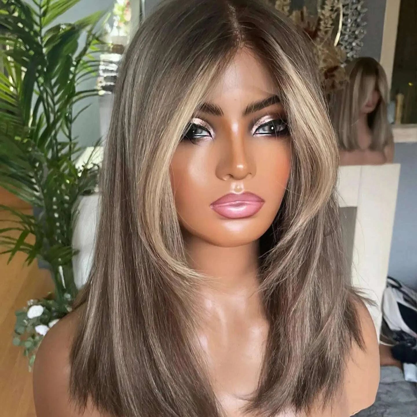 highlight-wig-natural-brown-lace-front-wig-for-white-women-medium-long-wig-silky-straight-high-quality-kimlud-kimlud-33922828