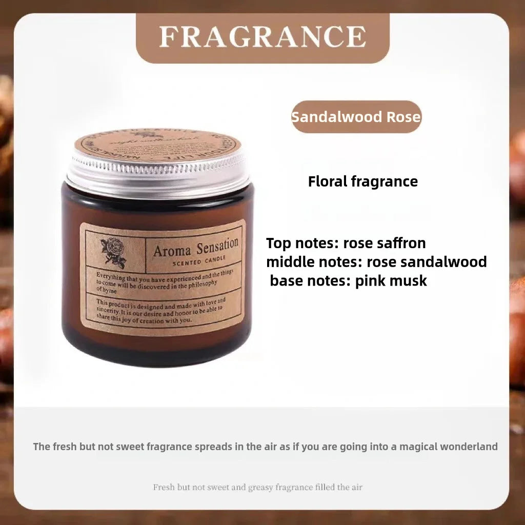 Smokeless Soy Candle Aromatherapy — Amber | KIMLUD