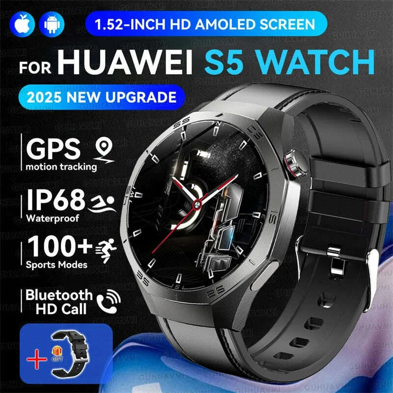 2025new-guhuavmi-gt5-pro-smart-watch-men-hd-amoled-screen-gps-motion-trajectory-heartrate-bluetooth-call-152-smartwatch-ip68kimlud-womens-fashion-34609104