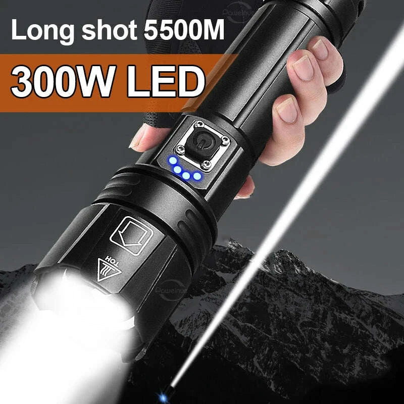 most-powerful-led-flashlight-usb-rechargeable-torch-light-high-power-flashlight-tactical-lantern-long-shot-hand-lamp-for-campingkimludkimlud-35562307