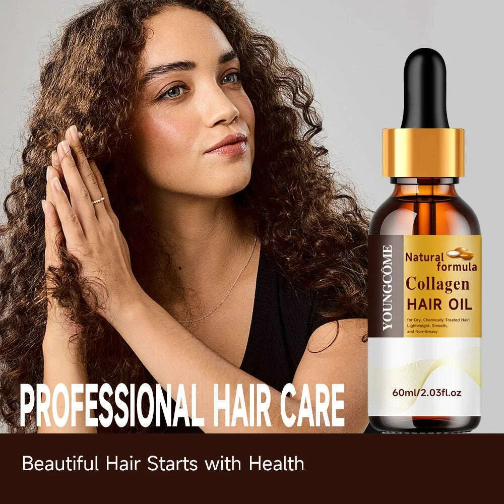 collagen-hair-treatment-deep-repair-conditioning-argan-oil-hair-mask-essence-for-dry-damaged-hair-all-hair-type-hair-care-kitkimlud-womens-fashion-34619742