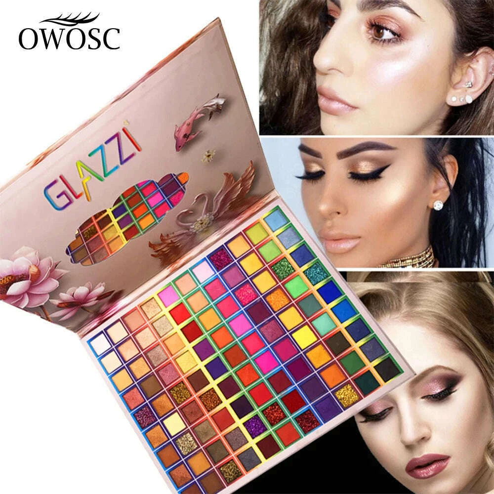 owosc-99-colors-eyeshadow-palette-glitter-shimmer-eye-shadow-powder-matte-glitter-eyeshadow-palette-cosmetic-makeup-kit-kimlud-kimlud-33920234