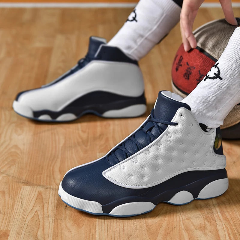 Men's Shoes Autumn 2025 New Basketball Mid-Top Casual Sports Trendy Shoes Youth Sneakers Sports Shoes Thick-Soled Casual Shoes