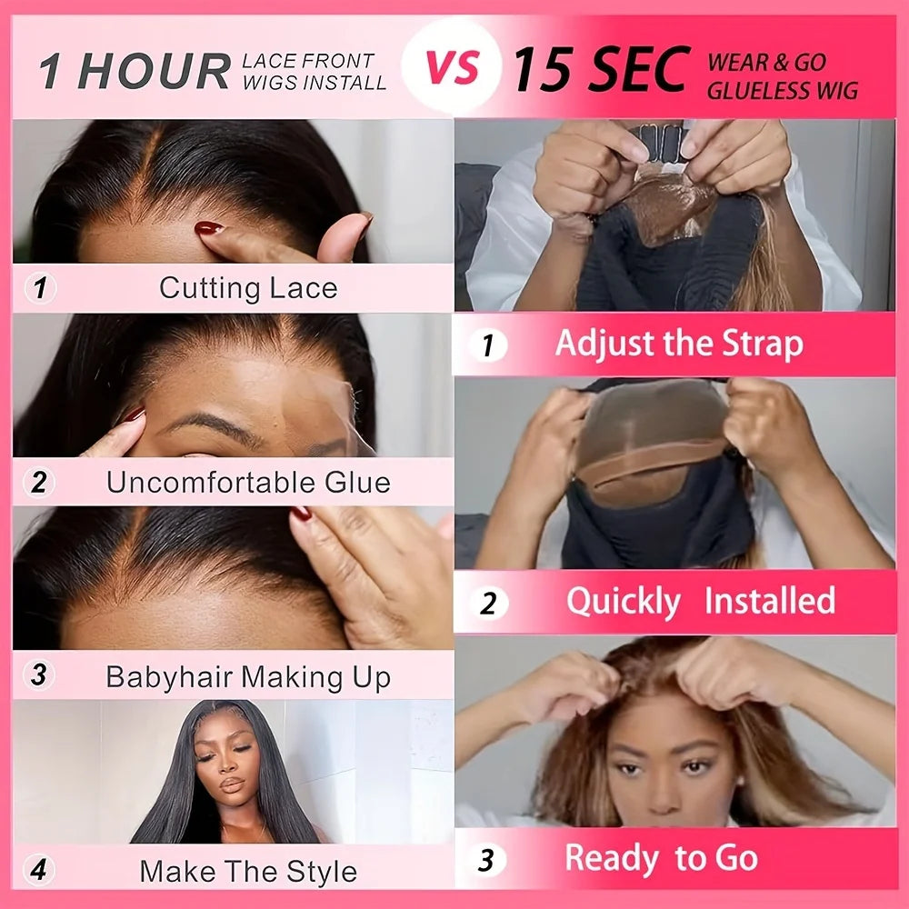 Lace Front Wig – Deep Wave – Remy Human Hair – Ombre | KIMLUD