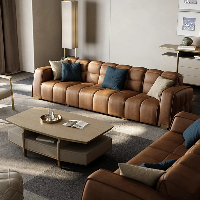 Italian Light Luxury Sofa Multifunctional Design Creative Aesthetics Aesthetics Sofas Modern Lounge Sillon Cama Trendy Furniture