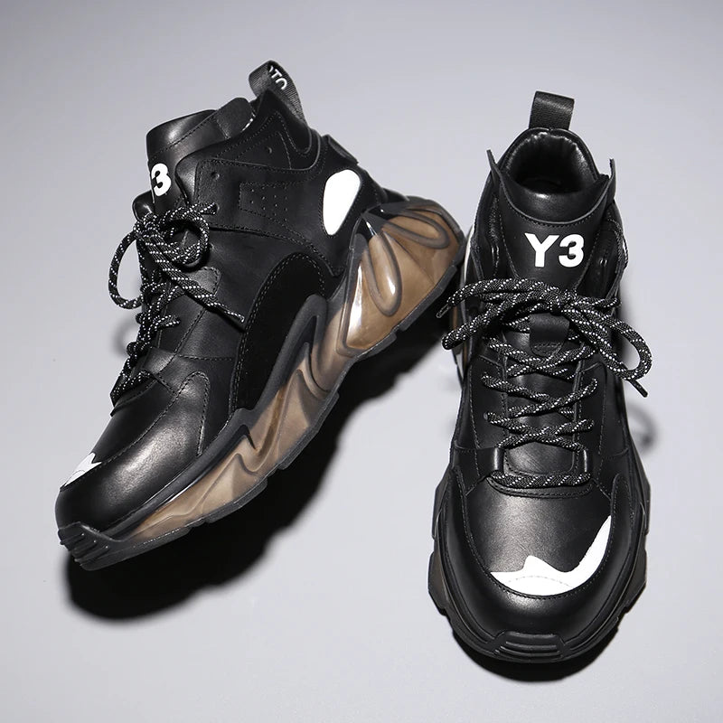 Mens' Sneakers Casual Boots 20223In Genuine Leather Fashion Designer Waliking Shoes Lightweight And Comfortable Women's Sneakers