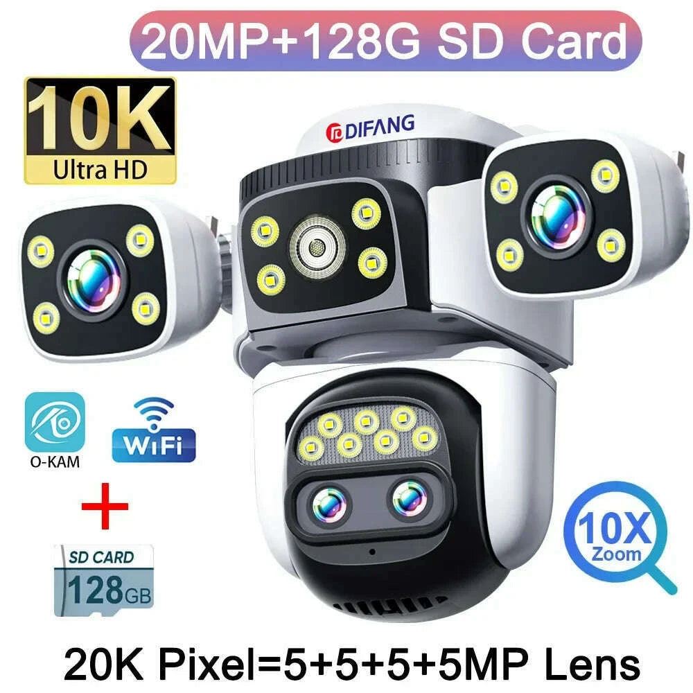 10k-wifi-cam-20mp-wireless-outdoor-10x-zoom-three-screen-four-lens-720°-ptz-automatic-tracking-waterproof-security-camera-cctvkimlud-womens-fashion-34627003