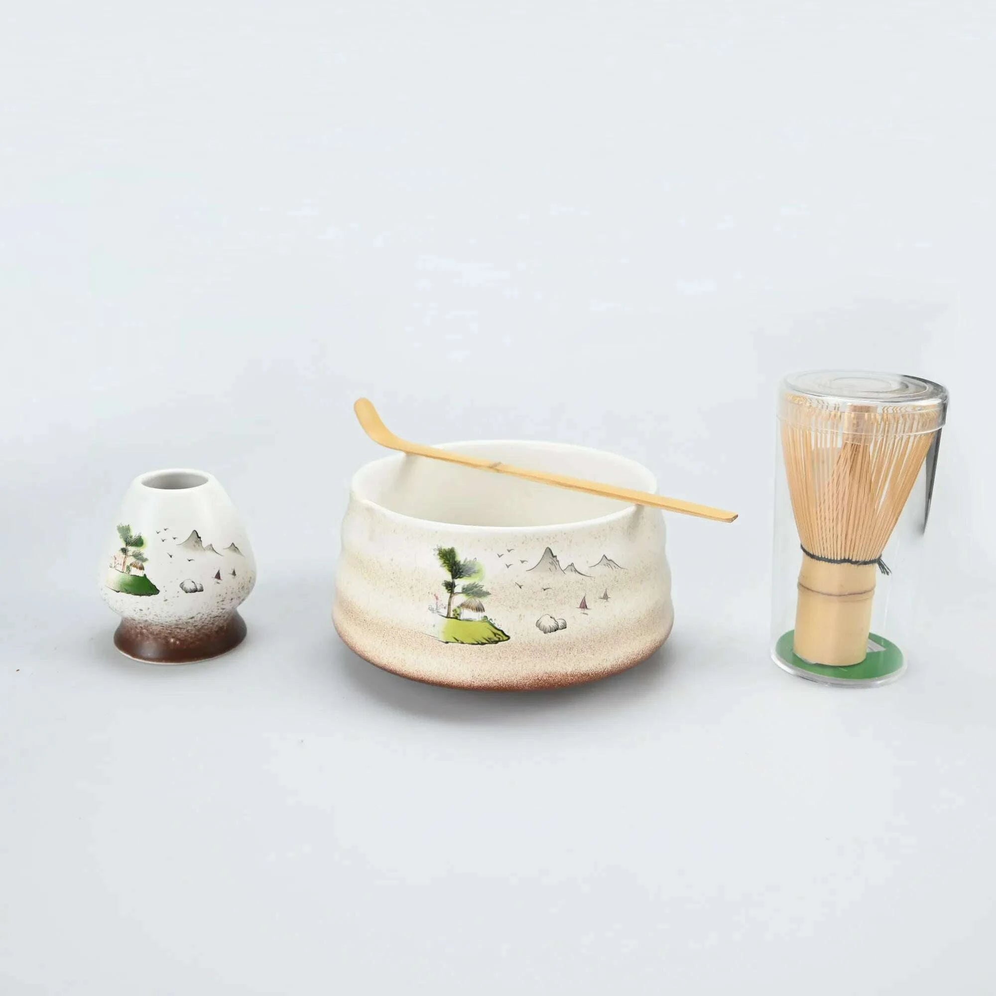 2pcs4pcs5pcsset-japanese-style-matcha-tea-set-with-tool-rack-including-bowl-whisk-spoon-great-gift-for-ceremonykimludkimlud-35568514