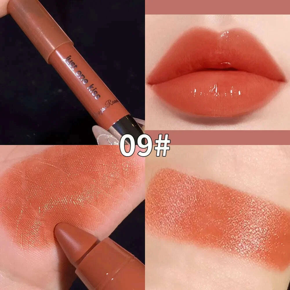bright-lipstick-easy-to-color-lipstick-color-moisturizing-lip-gloss-easy-to-color-lip-glaze-rotating-bright-lipstick-pen-lip-gloss-lipstick-european-and-american-style-nude-brown-red-pink-lipstick-masquerade-lipstick-pen-lipkimlud-womens-fashion-34598902