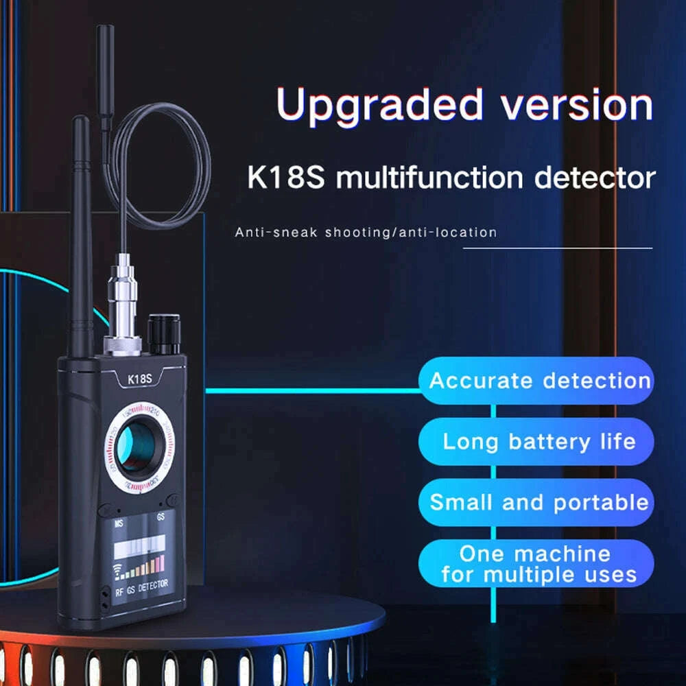 k18-multi-function-anti-candid-cam-wireless-lens-device-finder-1mhz-65ghz-gsm-audio-bug-finder-gps-signal-rf-tracker-detectkimlud-womens-fashion-34626992