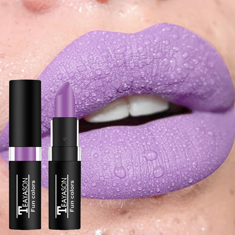 Matte Lipstick Waterproof — Deep Wine Red | KIMLUD