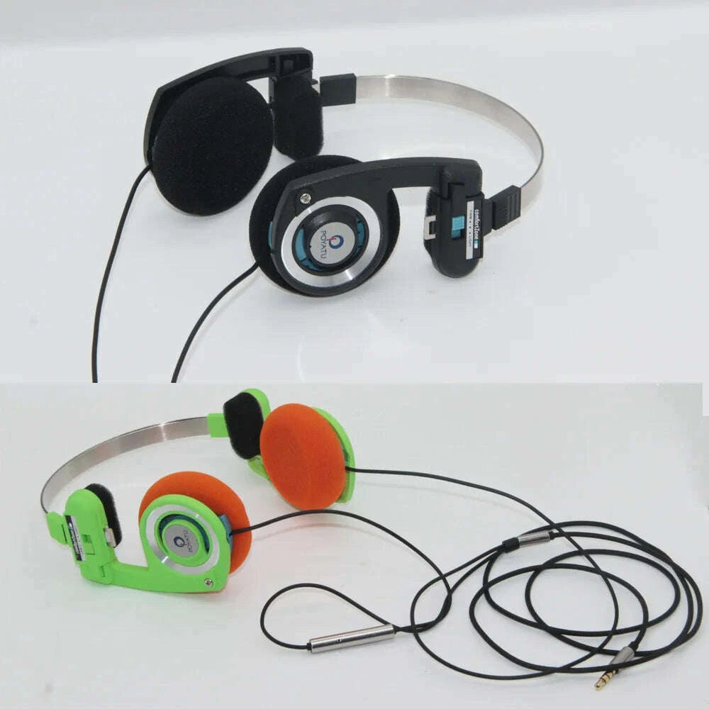 poyatu-retro-headphone-with-microphone-stereo-classic-open-hifi-on-ear-hd-earphones-foldable-portable-lightweight-headsetkimlud-womens-fashion-34628871