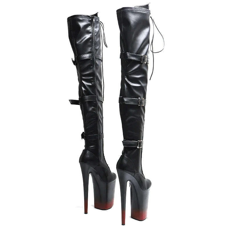 leecabe-23cm9inches-matte-pu-trend-fashion-high-heel-platform-stripper-heel-pole-dance-bootskimlud-womens-fashion-34605774