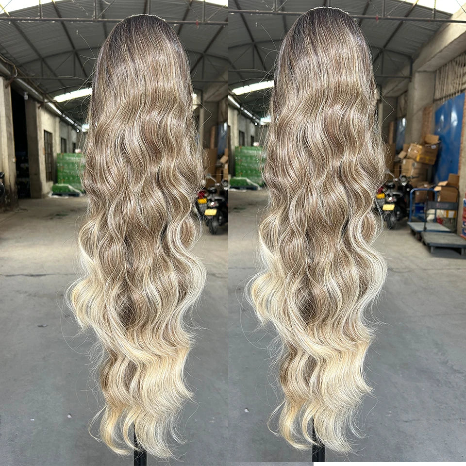 Clip-In Hair Extension – Ponytail 28In – Ombre 27/613 | KIMLUD