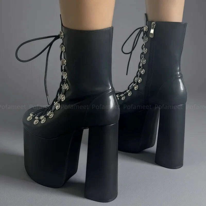 kimlud-women-sexy-ankle-boots-platform-shoes-chunky-heel-short-boots-round-toe-metal-buckle-decor-zipper-punk-style-dance-boots-kimlud-womens-clothes-35043888