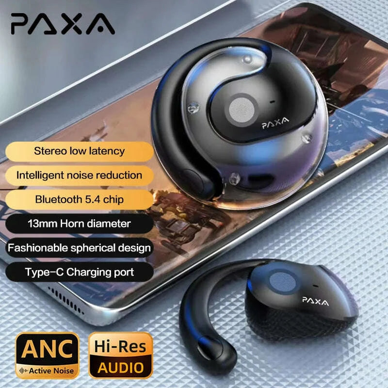 paxa-x15-pro-wireless-bluetooth-earphones-54-hi-fi-hd-call-stereo-headset-ipx5-sports-game-music-hanging-ear-headphones-mickimludkimlud-35565634
