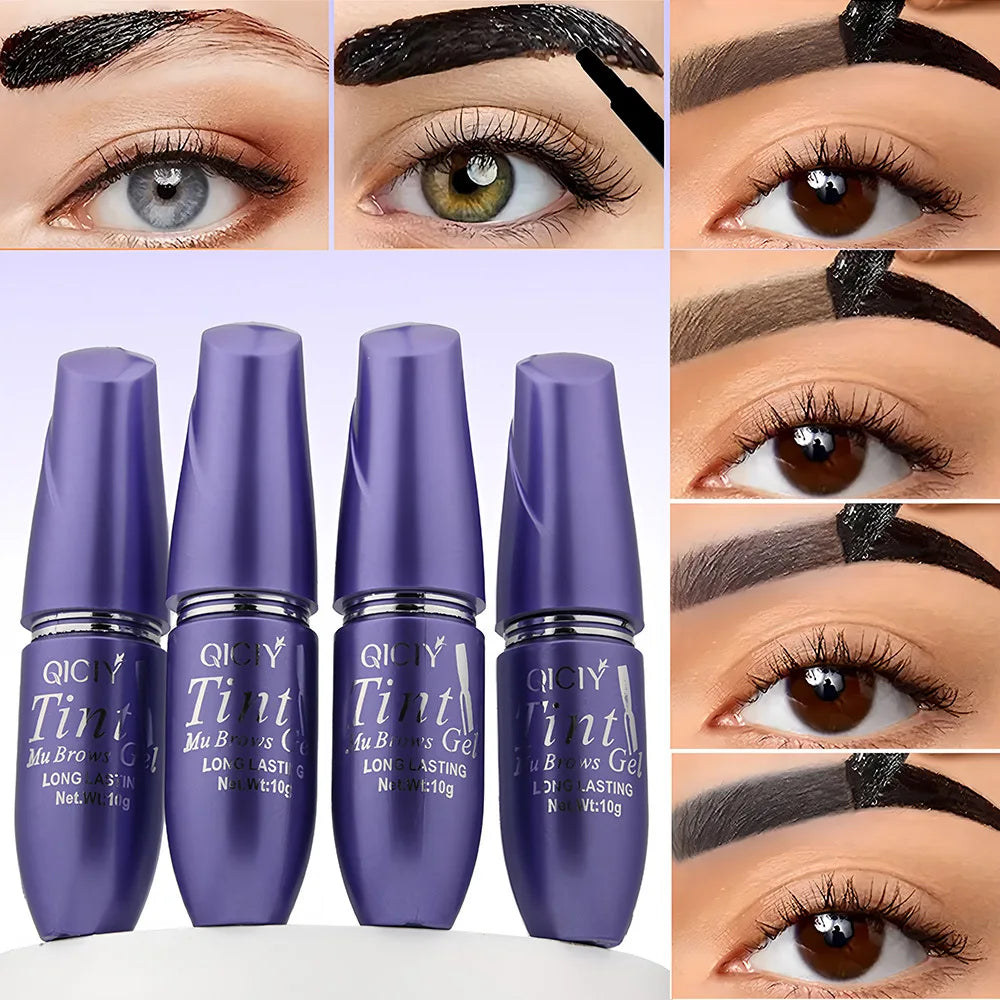 Cream-Gel Eyebrow Gel Tattoo-Effect Smudge-Proof — Purple | KIMLUD