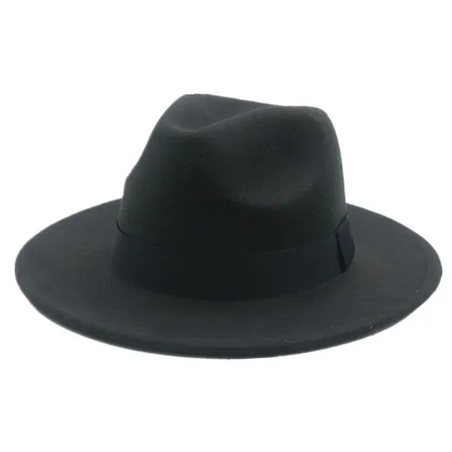Fedora Hat – Unisex Decorative – Cotton-Polyester | KIMLUD