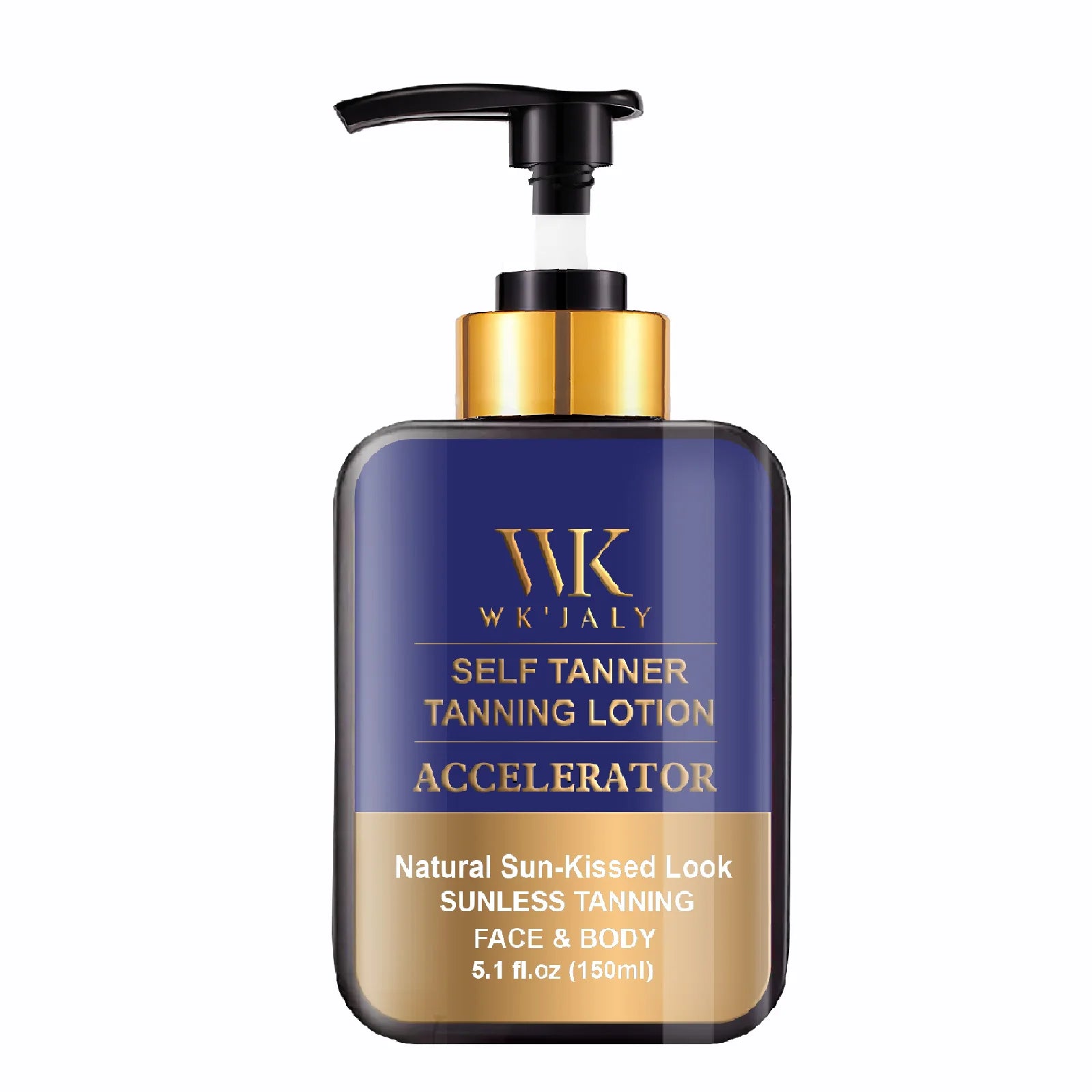 Sunless Tanner Body Lotion Coconut Oil Carrot Oil Shea Butter — Fair To Medium | KIMLUD