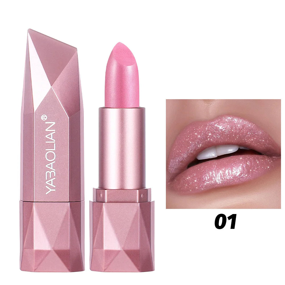 Lipstick – Diamond Shine – Pearlescent Golden | KIMLUD