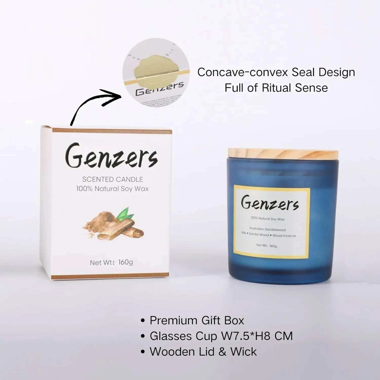 KIMLUD, Australian Sandalwood Musk Scented Candle Gift,Birthday Gift for Men,Spring Aromatherapy Home Fragrance,36 Hours Clean Burning, KIMLUD Womens Clothes