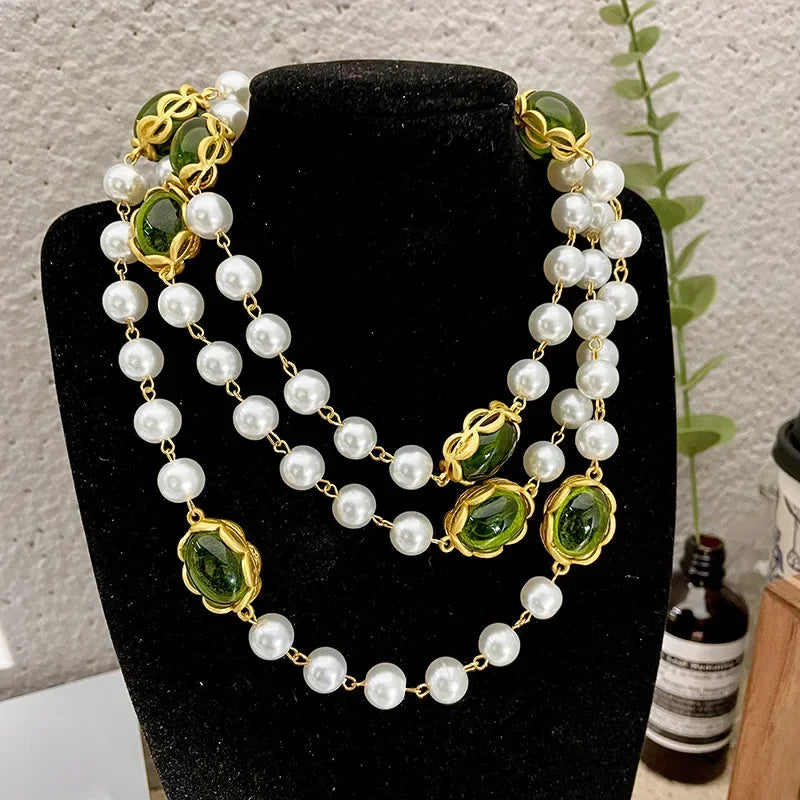 Necklaces – Pearl Necklace – Pearl | KIMLUD