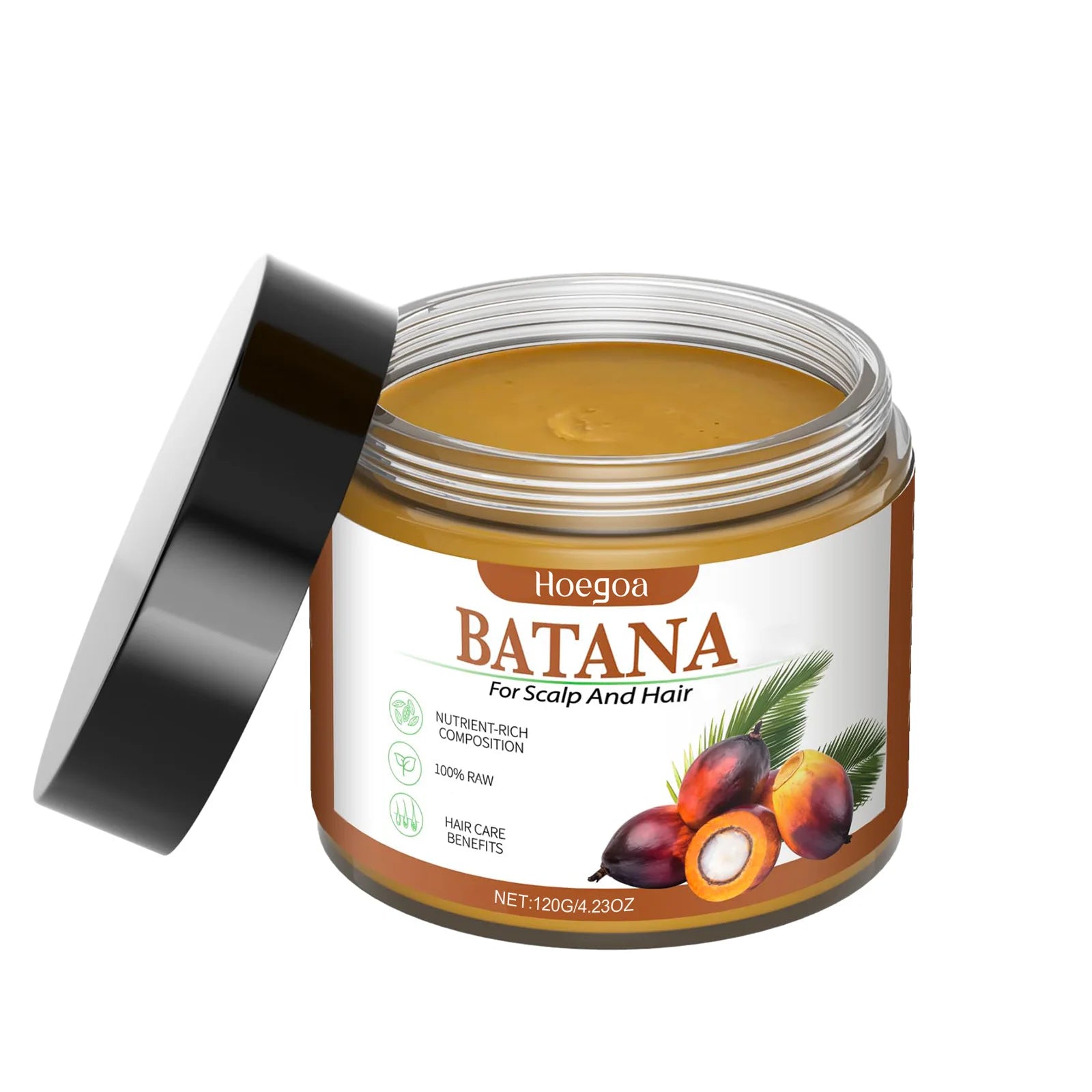 Batana Oil Hair Oil Nourishes Dry Ends And Shine — Amber-Gold | KIMLUD