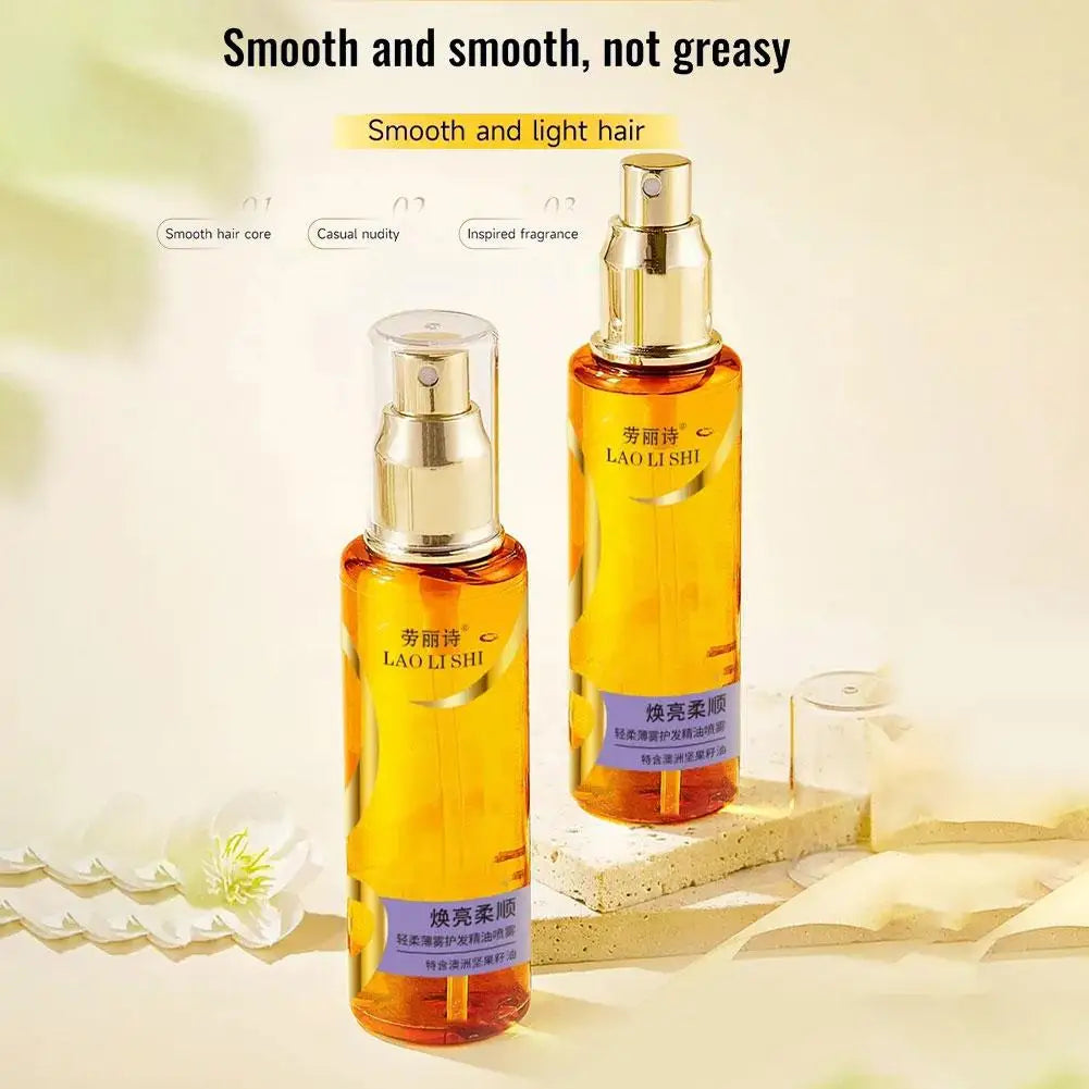 Hair Care Essential Oil Spray  PreveSnt Restlessness  Flexibility  Repair Dry Skin  Hot Dyeing Care  Lingering Fragrance