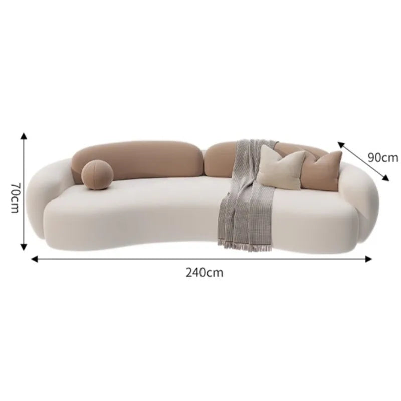 Nordic Luxury Living Room Sofas Lounge Classic Double Designer Sofa Cushion Adults Muebles Para El Hogar Furniture Accessories