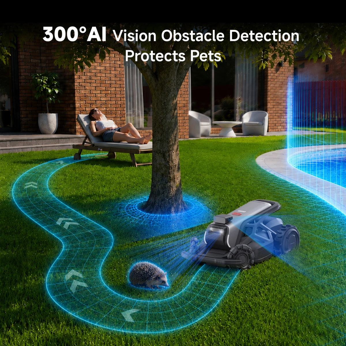 Robotic Lawn Mower – VSLAM Navigation – All-Terrain Chassis | KIMLUD
